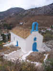 Small chapel hidden in the hills