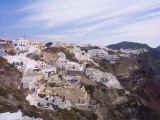 Perched high on the crest of the crater