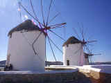 The scenic windmills of Mykonos