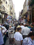 One of the main streets of the bazaar