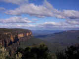 The breath taking gorge views of the Blue Mountains 