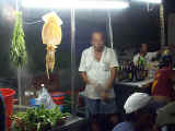 Hawker stall selling cuttlefish - deeee-lish!!
